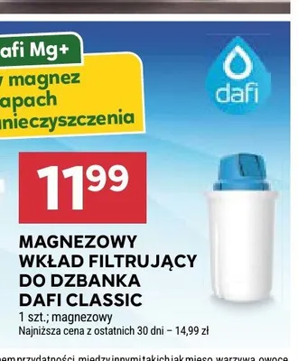 Magnezowy wkład filtrujący do dzbanka Dafi Classic promocja w Stokrotka
