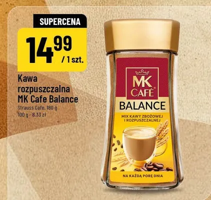 Kawa rozpuszczalna MK Cafe Balance promocja w POLOmarket