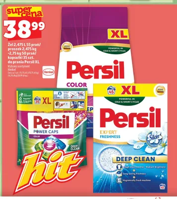 Kapsułki do prania Persil XL Power Caps Color promocja w TOPAZ