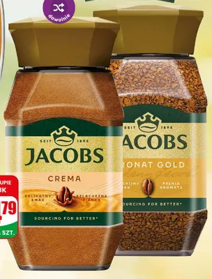 Kawa rozpuszczalna Jacobs Cronat Gold promocja w Dino