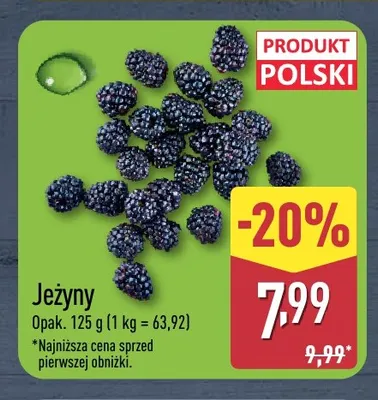 Jeżyny promocja w Aldi