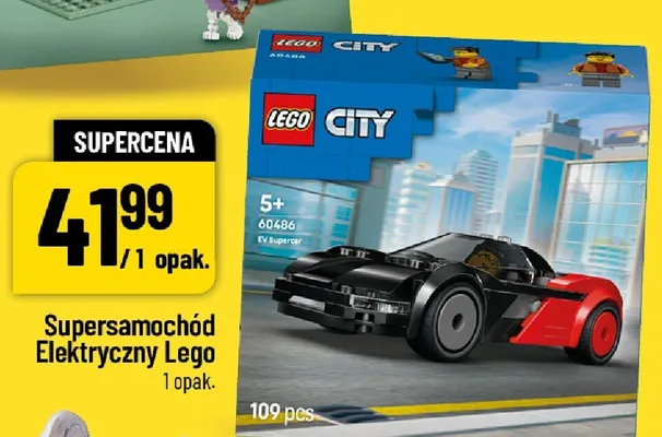 Klocki Supersamochód Elektryczny Lego promocja w POLOmarket