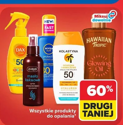 Emulsja do opalania Kolastyna SPF 50 promocja w Carrefour