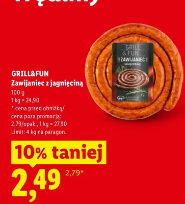 Zawijaniec z jagnięciną Grill&Fun promocja w Lidl