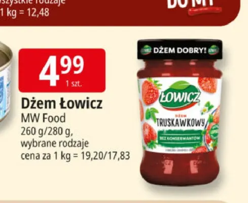 Dżem Łowicz promocja w Leclerc