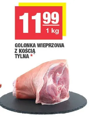 Golonka wieprzowa z kością tylna promocja w SPAR