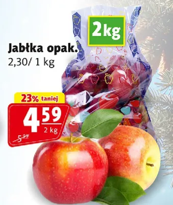 Jabłka opak. promocja w Prim Market