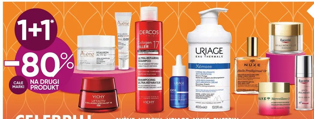 Dermokosmetyki do pielęgnacji, oczyszczania twarzy i ciała oraz włosów promocja w Super-Pharm
