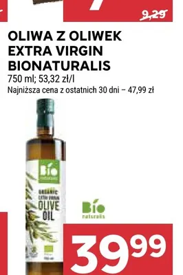 Oliwa z oliwek extra virgin Bionaturalis promocja w Stokrotka