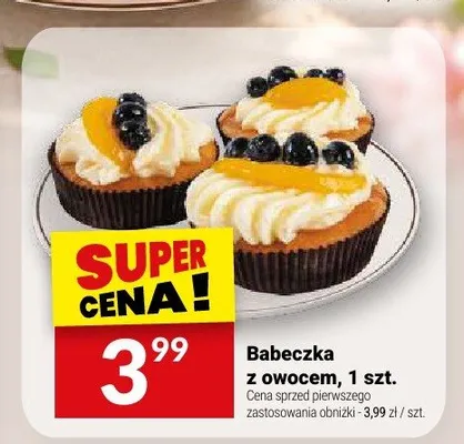Babeczka z owocem Białecki promocja w Twój Market