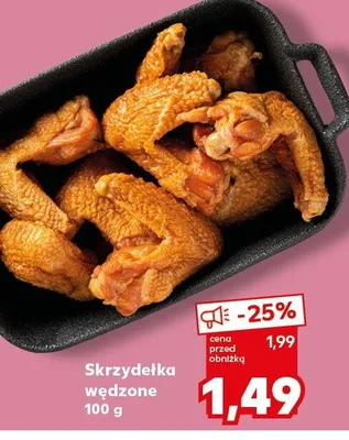 Skrzydełka wędzone promocja w Kaufland