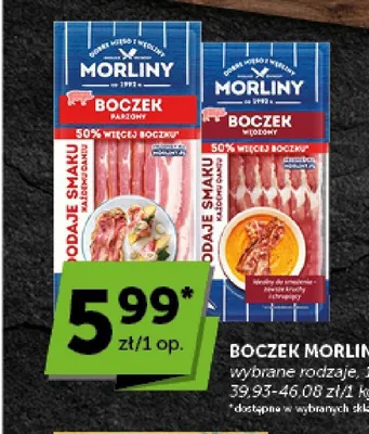Boczek parzony Morliny promocja w ABC
