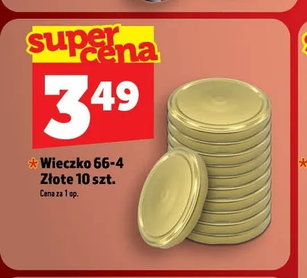 Wieczko 66-4 złote 10-pak promocja w TOPAZ