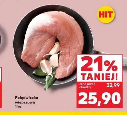 Polędwiczka wieprzowa promocja w Kaufland