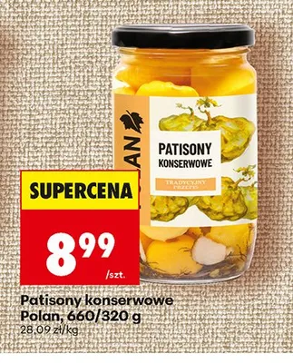 Patisony konserwowe Polan promocja w Biedronka