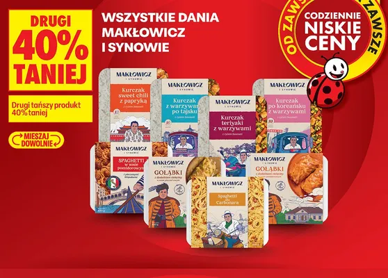 Danie Kurczak sweet chili z papryką Makłowicz i Synowie promocja w Biedronka