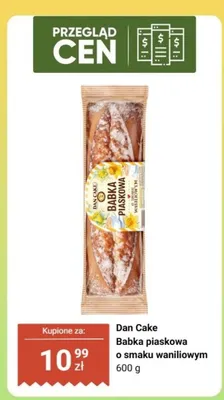 Babka piaskowa o smaku waniliowym promocja w Biedronka