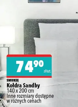 Kołdra Sandby 140 x 200 cm Smukee promocja w Biedronka Home