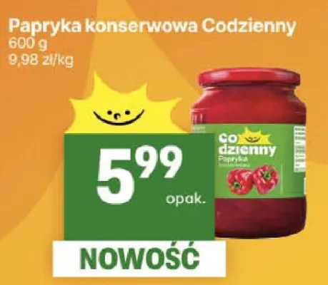 Papryka konserwowa promocja w Delikatesy Centrum