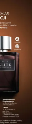Woda toaletowa Avon Elite Gentleman promocja w AVON