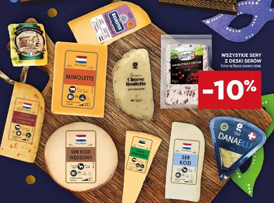 Ser kozi wędzony Holandia promocja w Stokrotka