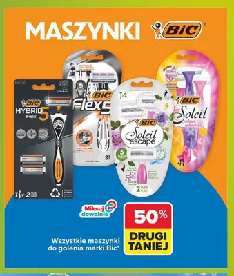 Maszynki do golenia Bic Soleil Escape promocja w Carrefour Market
