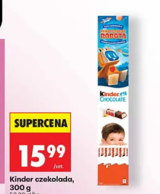 Czekolada Kinder promocja w Biedronka