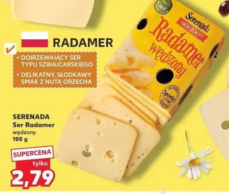 Ser Radamer wędzony promocja w Kaufland