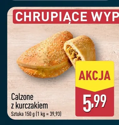 Calzone z kurczakiem promocja w Aldi