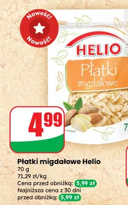 Płatki migdałowe promocja w Dino