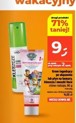 Płyn na komary kleszcze i meszki Vaco promocja w Dealz