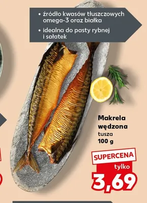 Makrela wędzona tusza promocja w Kaufland
