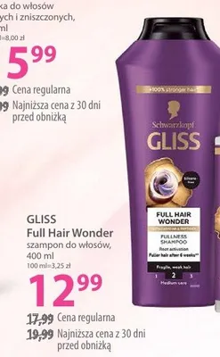 Full Hair Wonder szampon do włosów promocja w Hebe