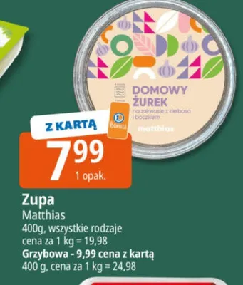 Zupa domowy żurek promocja w Leclerc