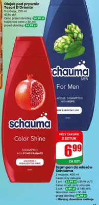 Szampon do włosów Color Shine Schauma promocja w Dino