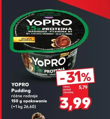 Pudding YoPro promocja w Kaufland
