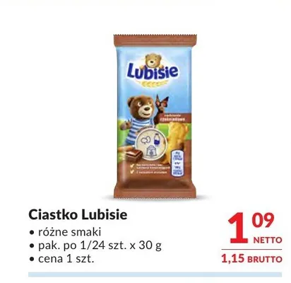 Ciastko Lubisie promocja w Makro