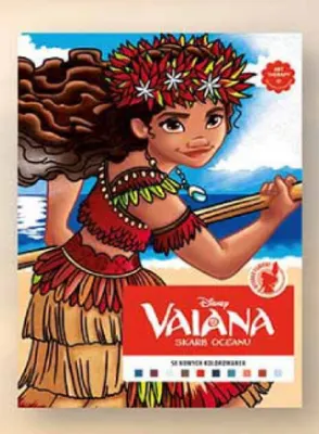 Książka Disney Vaiana Skarb oceanu promocja w Biedronka