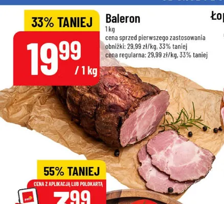 Baleron promocja w POLOmarket