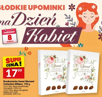 Bombonierka Sweet Moment Czekolada Mleczna promocja w Twój Market