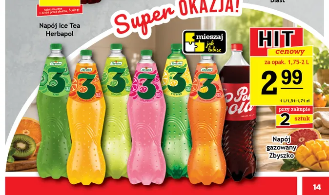 Napój gazowany Polo Cola Zbyszko promocja w Gram Market
