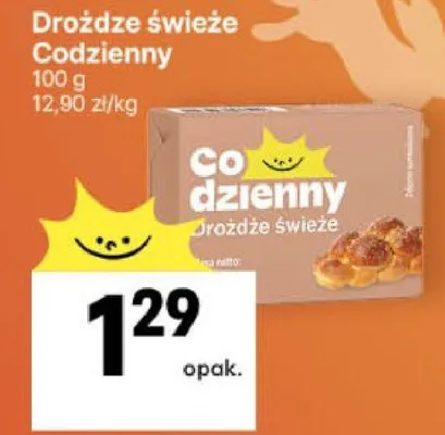 Drożdże świeże promocja w Delikatesy Centrum