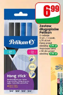 Zestaw długopisów Pelikan Hang stick 4-pak promocja w Dino