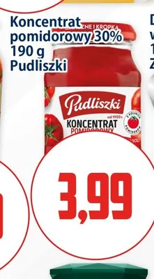 Koncentrat pomidorowy 30% Pudliszki promocja w Kupiec