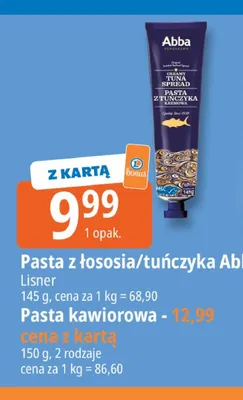 Pasta z tuńczyka Abba promocja w Leclerc