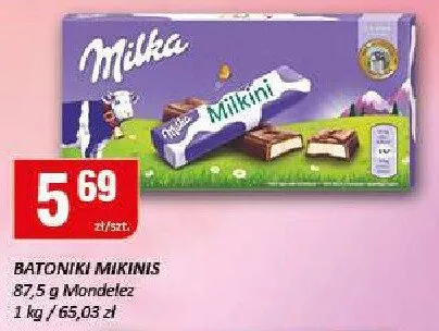 Batoniki Milkinis promocja w Chorten