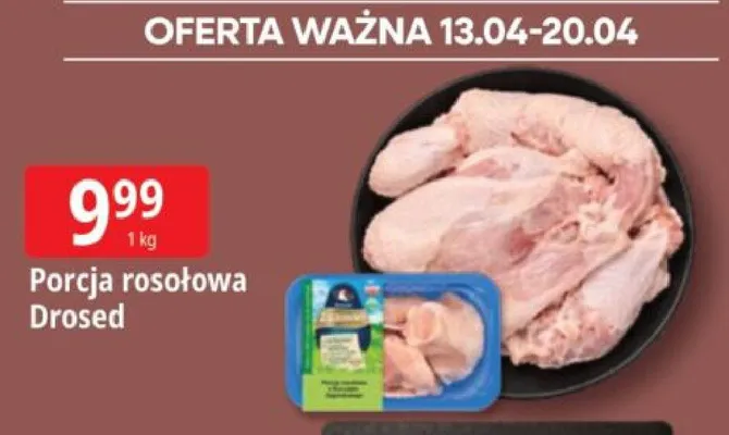 Porcja rosołowa Drosed promocja w Leclerc