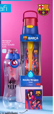 Butelka filtrująca Dafi Solid Fcb Barça promocja w Biedronka