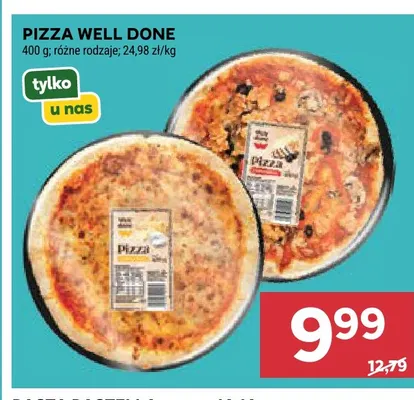 Pizza Well Done promocja w Stokrotka