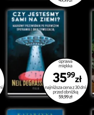 Książka Czy jesteśmy sami na Ziemi? Neil deGrasse Tyson promocja w Empik